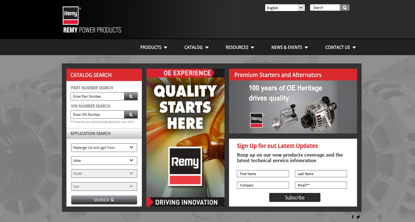 Sign up for latest updates from Remy Power Products