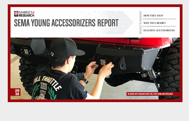 SEMA: New report reveals how young drivers accessorize