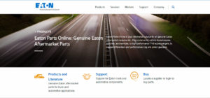 aftermarket e-commerce portal, Eaton