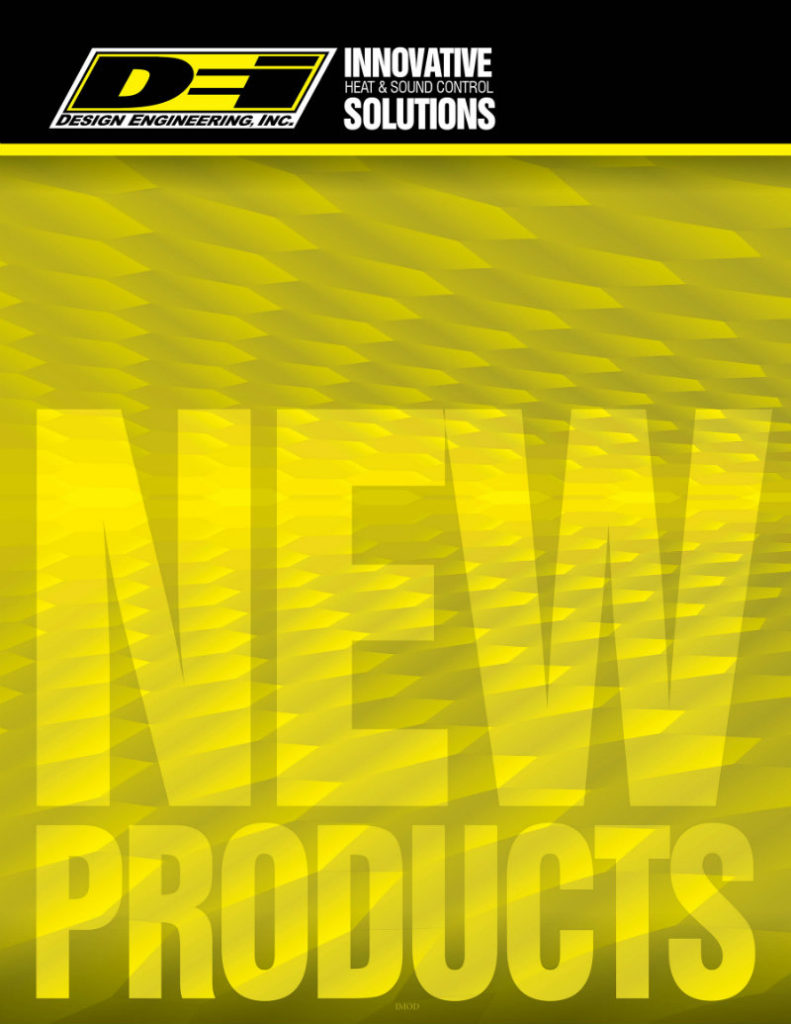 DEI heat and sound control products aftermarket catalogue cover