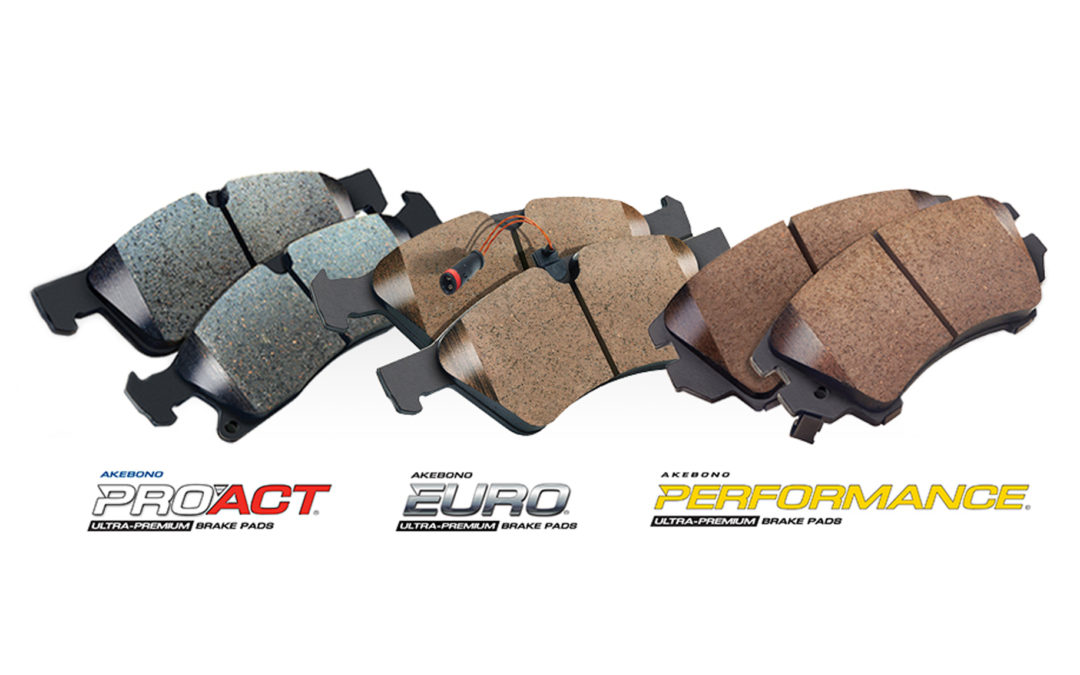 AKEBONO ACT1728 PERFORMANCE PREMIUM BRAKE PADS