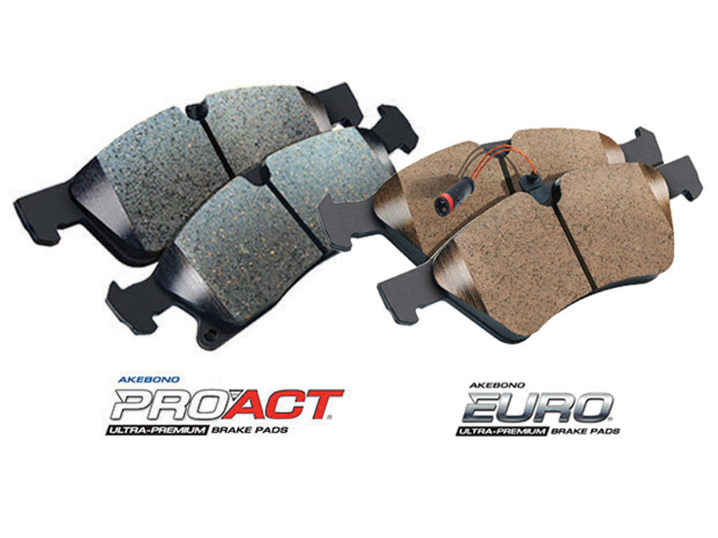 Akebono brake pads