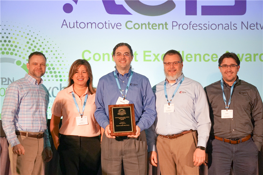 Brake Parts Inc Raybestos web catalogue wins award