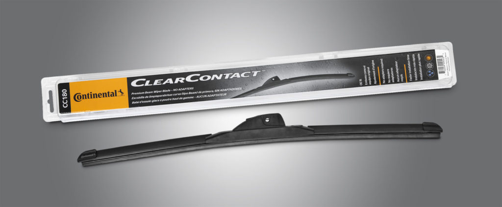 Continental, supplier of systems, components, and tires to automobile and truck manufacturers, has just introduced its new line of ClearContact premium beam windshield wiper blades to the U.S. and Canadian markets. 