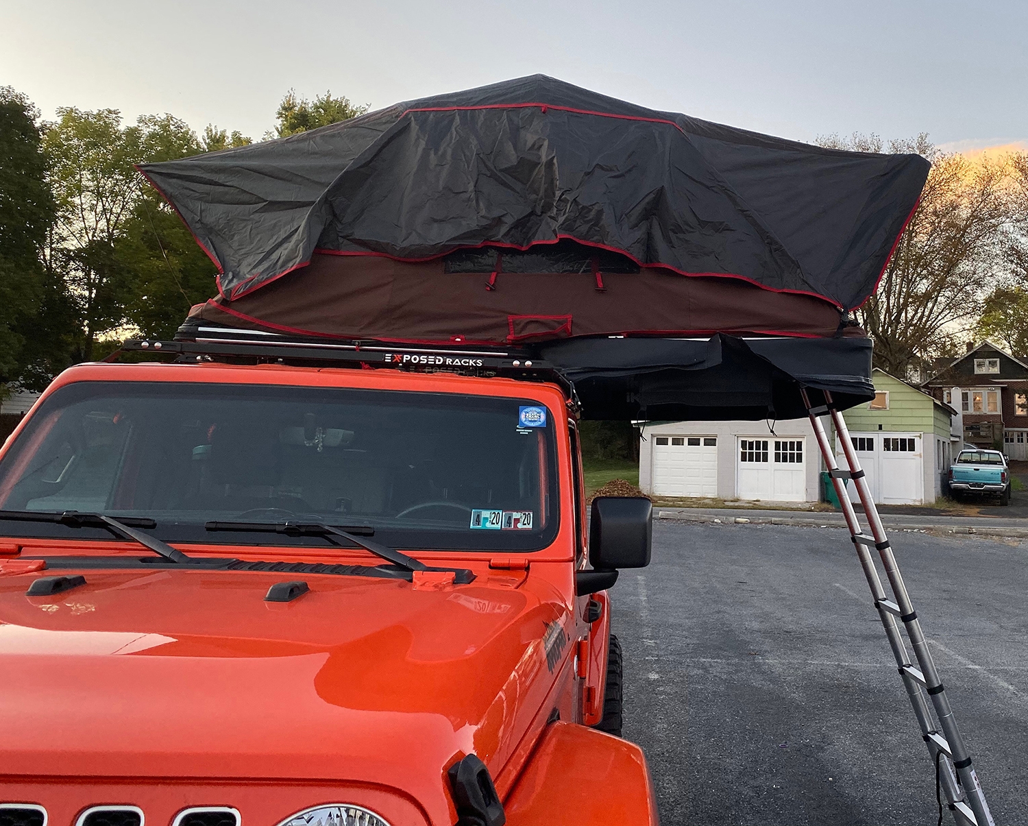 Exposed racks jeep outlet