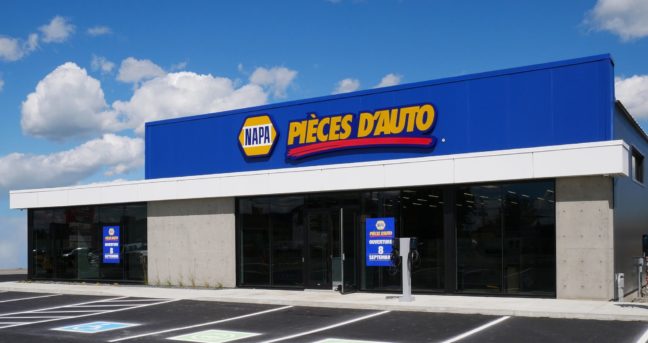 NAPA Auto Parts stock store shot