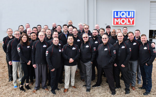  The LIQUI MOLY USA/Canada team in 2019, before the recent team additions.