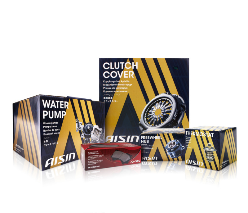 AISIN Aftermarket, a business division of AISIN Group and a leading provider of premium OE-quality automotive parts, officially launches AISIN's new corporate branding, logo and packaging in the Americas.