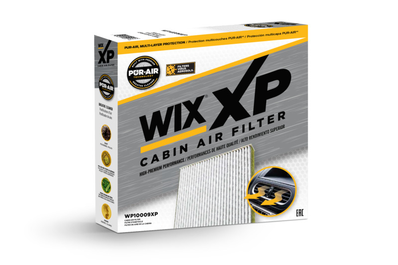 WIX Filters, a global manufacturer of filtration products, announced its role in providing drivers and their passengers with cleaner air and decreased exposure 