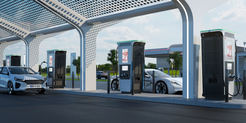 ABB has launched a multi-vehicle EV charger that can add 100km of charge in under three minutes and a full charge in less than 15 minutes.