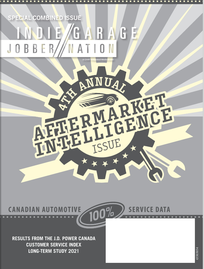 The 4th Annual Aftermarket Intelligence Issue features the latest Canadian automotive service market share data from J.D. Power and Trends to Watch for aftermarket businesses at all levels. Plus, special this year, is Special Feature "A Positive Force for Engine Builders: The E.R.I. Group Turns 40" that we are proud to present.