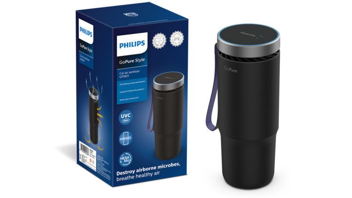Lumileds, a leading lighting solutions company for the automotive industry, has created the new Philips GoPure GP5611 automotive air purifier