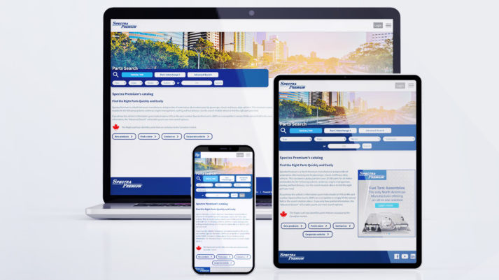 Spectra Premium Mobility Solutions has announce the launch of the new version of its electronic catalogue.