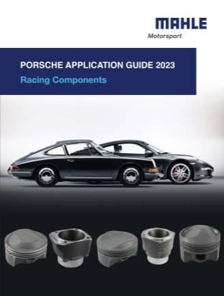MAHLE Motorsport announces the 2023 Porsche Application Guide. 