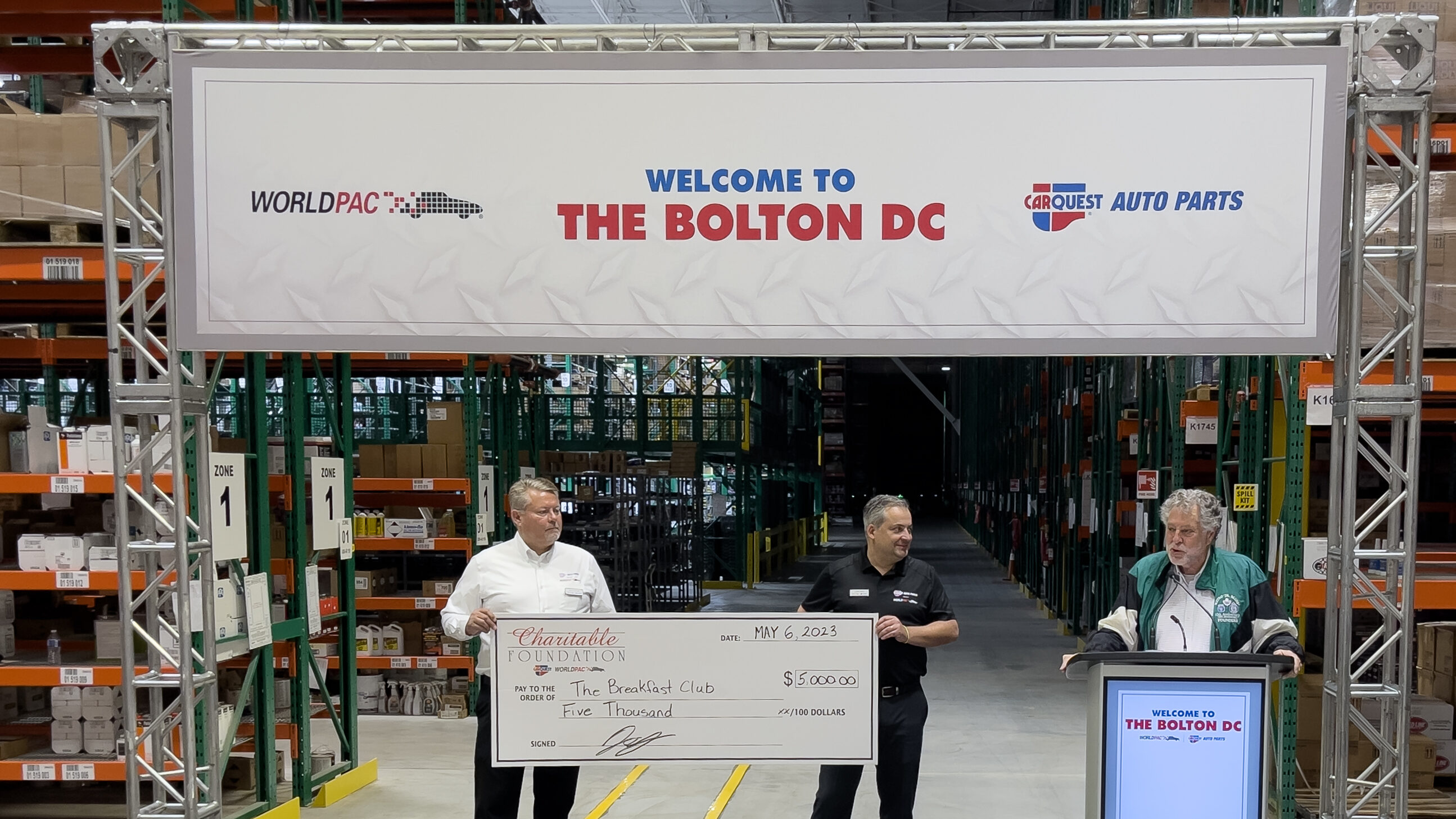  the new Carquest Canada/Worldpac Distribution Centre has been ramping up operations for some months, a recent open house event allowed the organization to showcase the operation