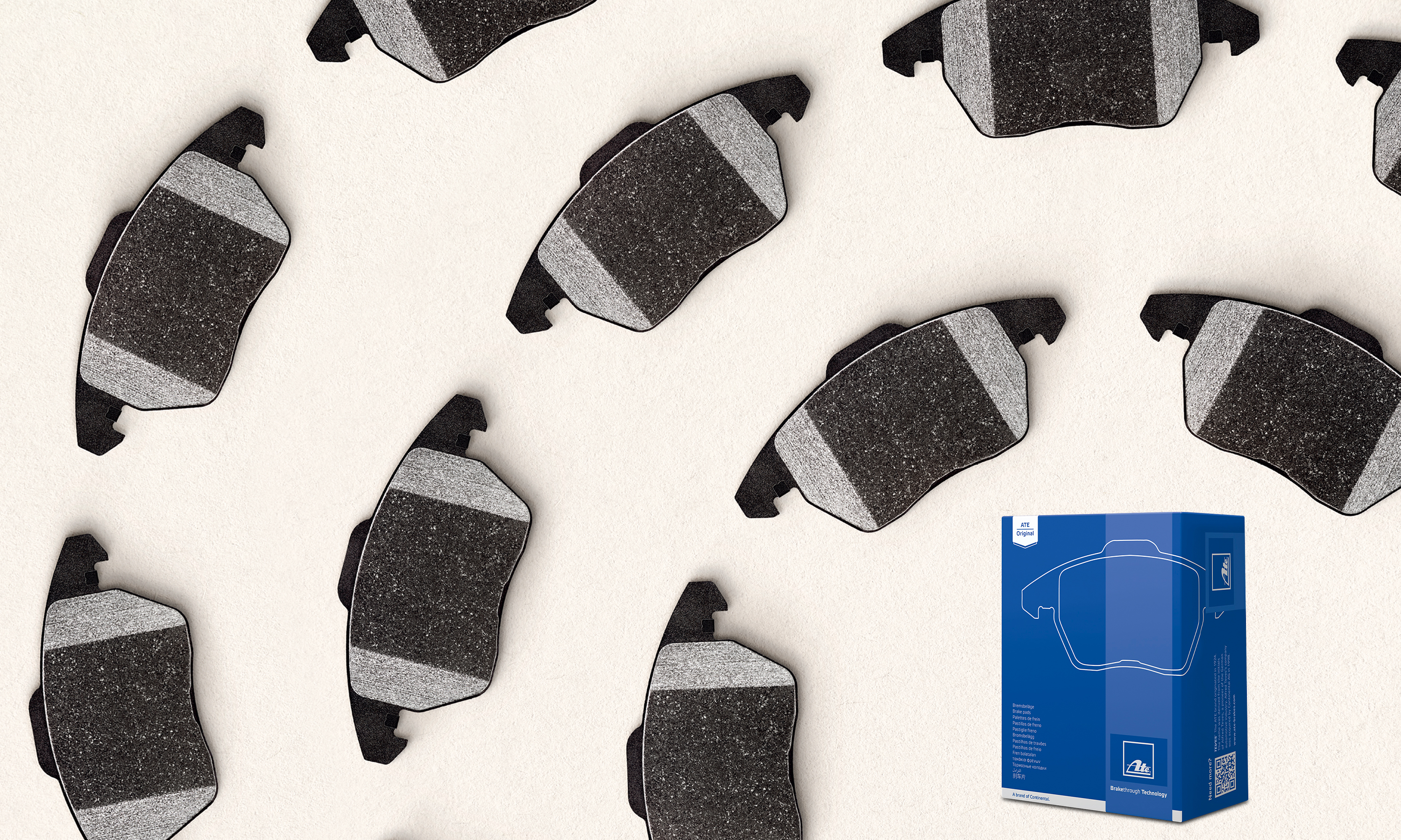 ATE Original brake pad line includes over 150 different brake pad formulations.