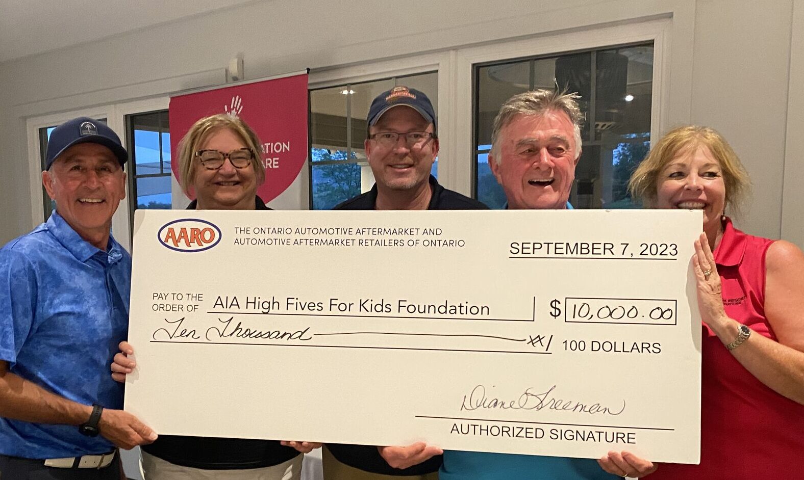 AIA high fives for kids aftermarket AARO