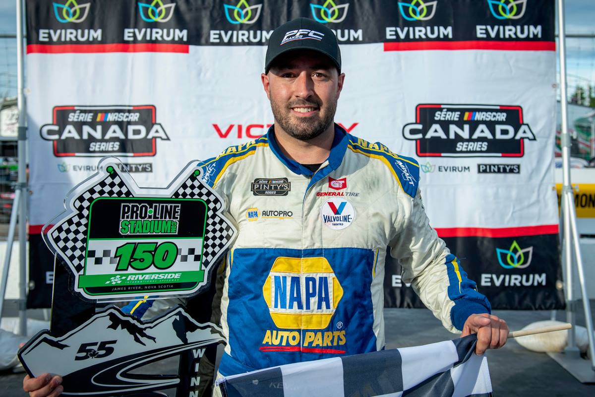 auto parts It was a perfect day for Kevin Lacroix at Riverside Speedway in Antigonish, N.S. , as the driver of the #74 Valvoline/NAPA Racing car claimed pole position for the Pro-Line 150 and then went on to win both races.