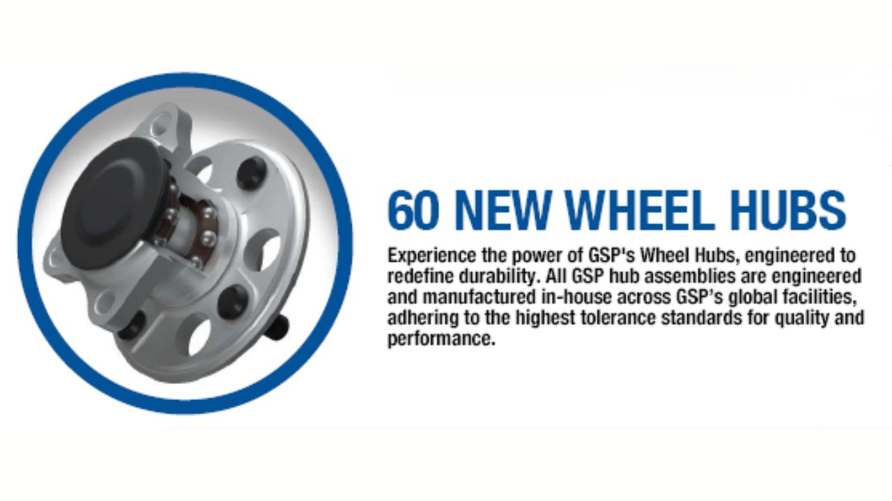GSP’s latest product expansion introduces 20 new, exclusive parts unavailable from any other branded aftermarket supplier reinforcing GSP’s leadership in aftermarket coverage and innovation. 