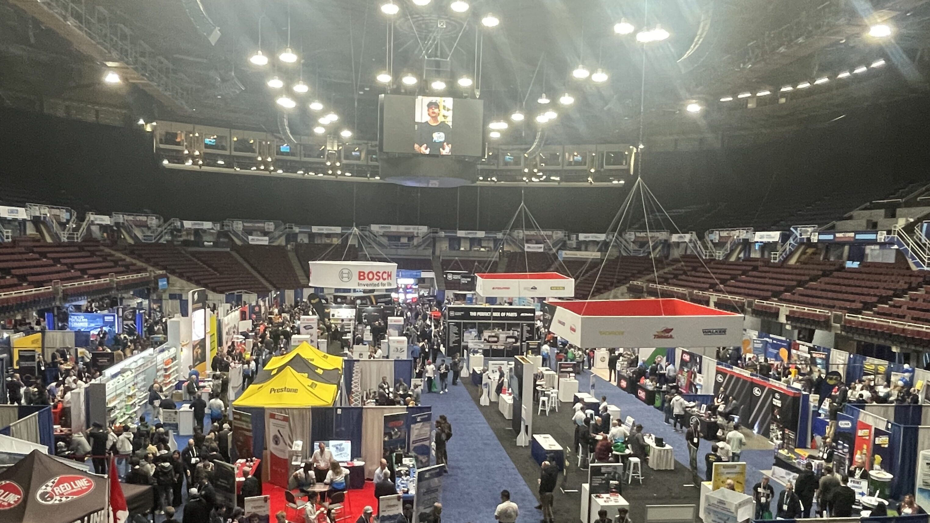 The Lordco Auto Parts 36th Annual Tradeshow being held at Vancouver's Pacific National Exhibition grounds got off to a strong start on Wednesday.