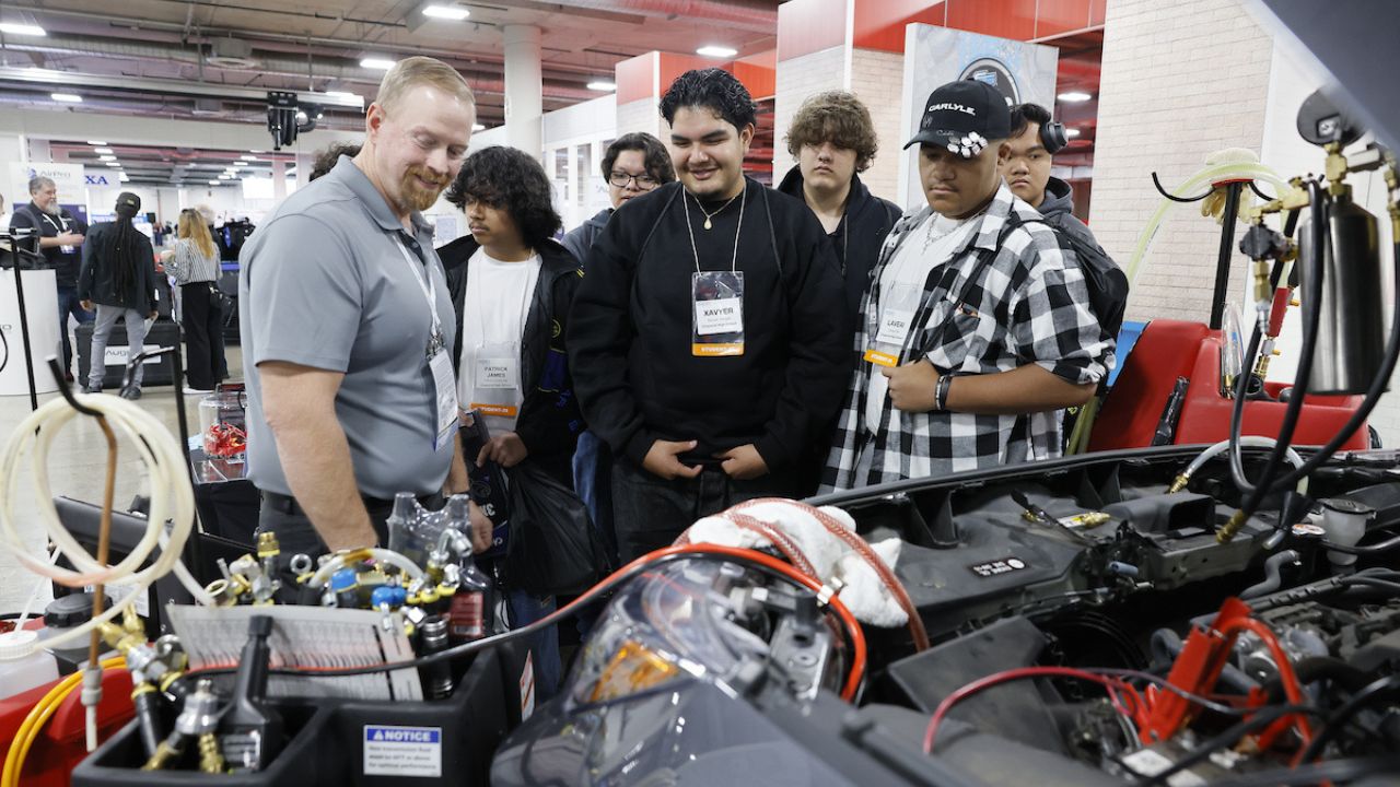 AAPEX Hands-on training led by subject matter experts, in Joe’s Garage and surrounding conference rooms, covering requested topics, such as shop management, workforce development, diagnostics, ADAS, and EV service, among others.