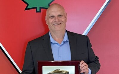 Sean Stokes of Canadian Tire Honoured with Federated Art Fisher Memorial Award